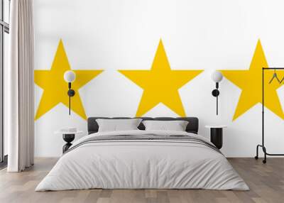 5 stars Wall mural