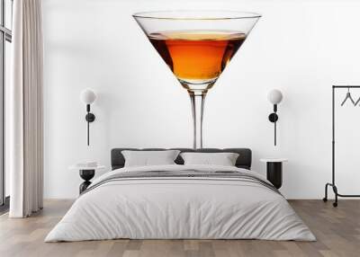 Alcoholic hard cocktail drink with cognac Wall mural