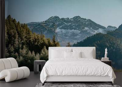 Bhutanese Mountains Wall mural