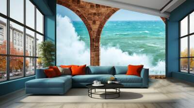 Beautiful sea view Wall mural