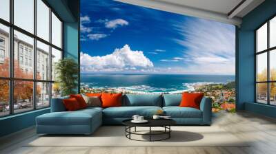 Cape Town panoramic landscape Wall mural