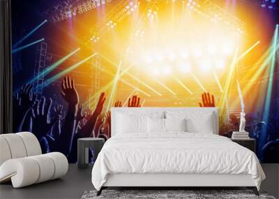 Rock concert Wall mural