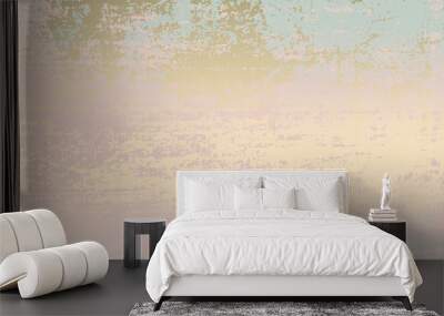 abstract grunge pattina effect pastel gold retrotexture. trendy chic background made in vector for y Wall mural