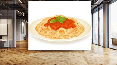 Spaghetti bolognese Wall mural