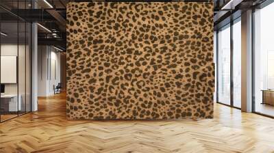 Leopard effect, fabric pattern, Background sample, seamless background print. Leopard print seamless image. Animal print fashion Fabric. Animal fur clothes pattern. Wall mural