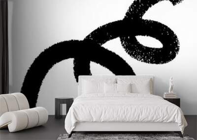 hand drawn scribble sketch charcoal or chalk
 Wall mural