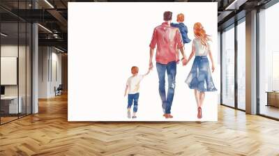 International Day of Family. Wall mural