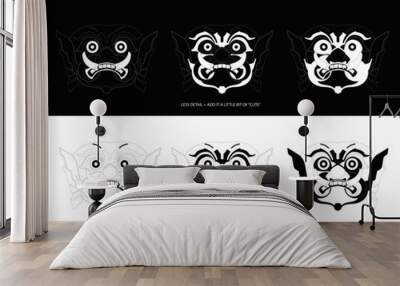 set of Asia Ogre  Wall mural