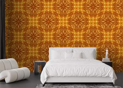 abstract brown background, seamlessly repeat tile Wall mural