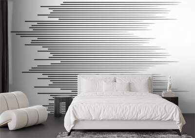 speed lines background Wall mural