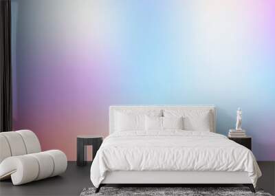 Colorful mesh gredient abstract background. Wall mural