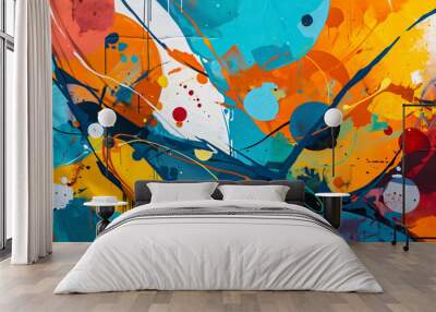 abstract background Wall mural