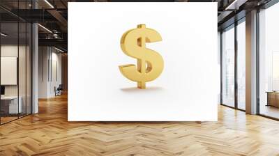 MONEY word on white background .3d Wall mural