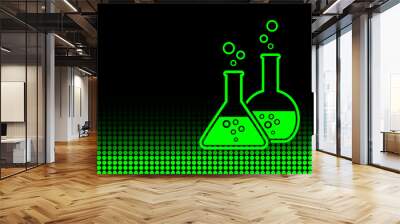 Laboratory glass Wall mural