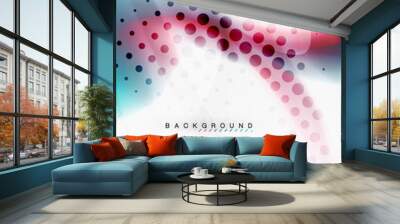 Background abstract fluid colors design Wall mural