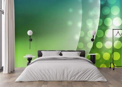 Wave abstract background Wall mural