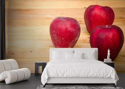 red apple Wall mural