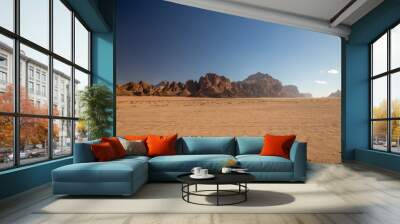 Wadi Rum desert (reserve), Jordan Wall mural