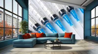 Disposable syringe Wall mural