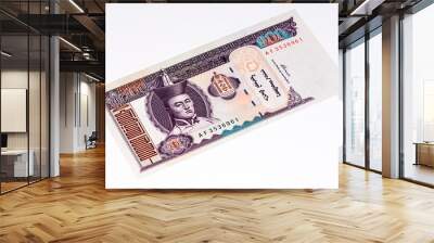 Currancy banknote of Asia Wall mural