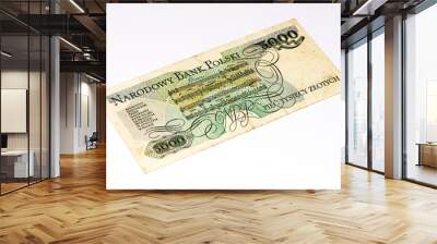 European currancy banknote Wall mural