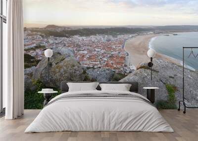 Morning landscape Wall mural