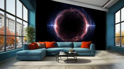 Time Warp Hole Wall mural