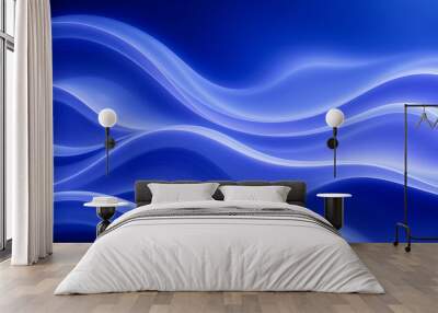 dark blue with waves background wallpaper texture Wall mural