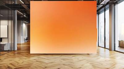 orange gradient background  Wall mural