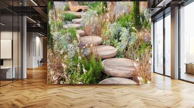 Tranquil garden Wall mural