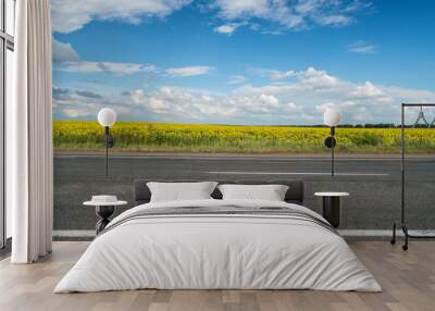 Highway background Wall mural