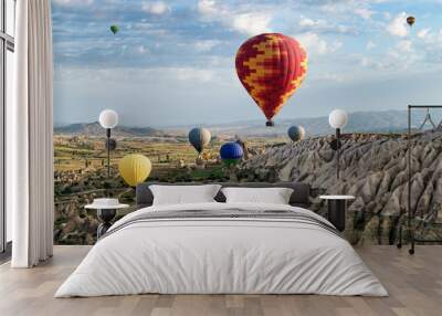 Hot air balloons in Turkey Wall mural