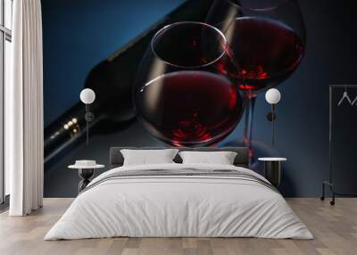 Red wine Wall mural