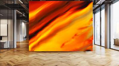 burning liquid Wall mural