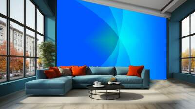 The power of the color blue 2 Wall mural