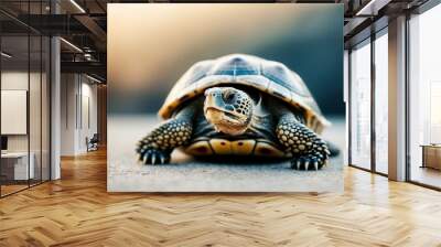 red eared slider Wall mural