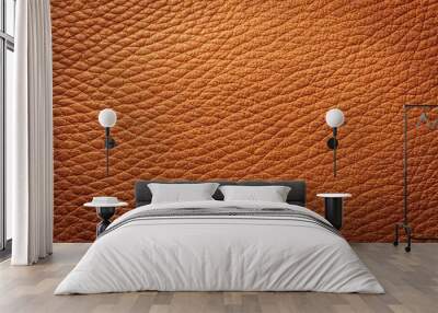 natural leather texture background silhouette Wall mural