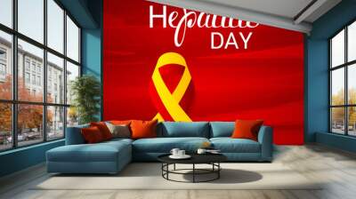 World Hepatitis Day Wall mural