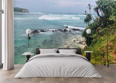 Stunning sea view in Sri Lanka Wall mural