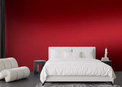 Dark blur background for abstract modern website graphics with red gradient background. Wall mural