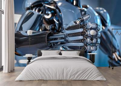 Kevlar robot arm Wall mural