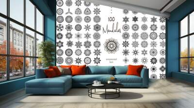 Mandala Card Set Wall mural