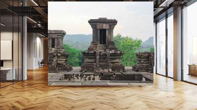 ratu boko palace in yogyakarta Wall mural