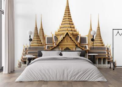 wat phra kaew transparent background Wall mural