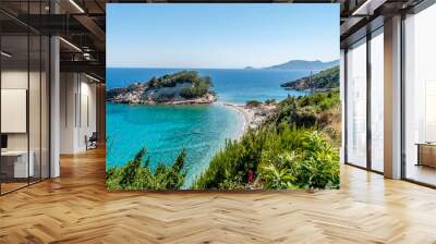 Beach on Samos island Wall mural