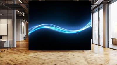 vector background abstract technology communication data Science Wall mural