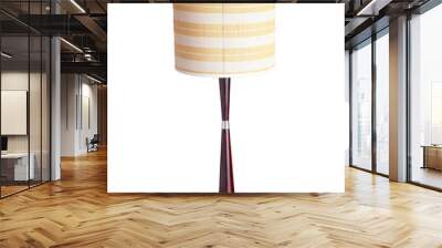 table lamp isolated with clipping path Wall mural