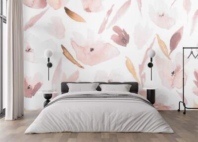 Elegant watercolor abstract Wall mural