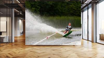 waterskier Wall mural