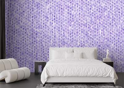 Purple wool abstract texture for background Wall mural